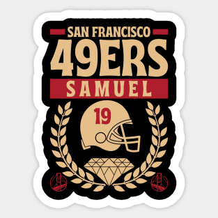 San Francisco 49ERS Samuel 19 Edition 2 Sticker